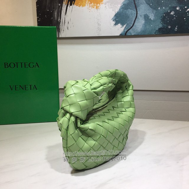 Bottega veneta高端女包 98080 寶緹嘉小號羊皮手工編織女包 BV爆款jodie新版本2代編織打結圓形hobo包  gxz1150
